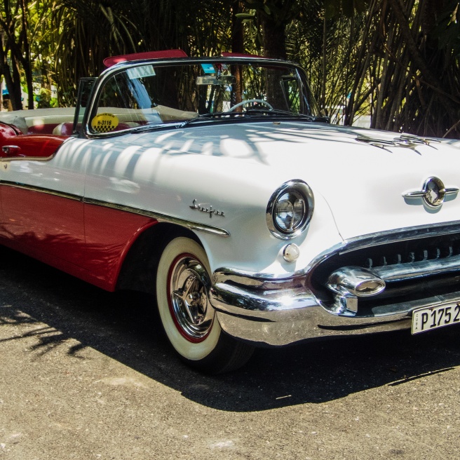 Mid 1950s Oldsmobile convertible